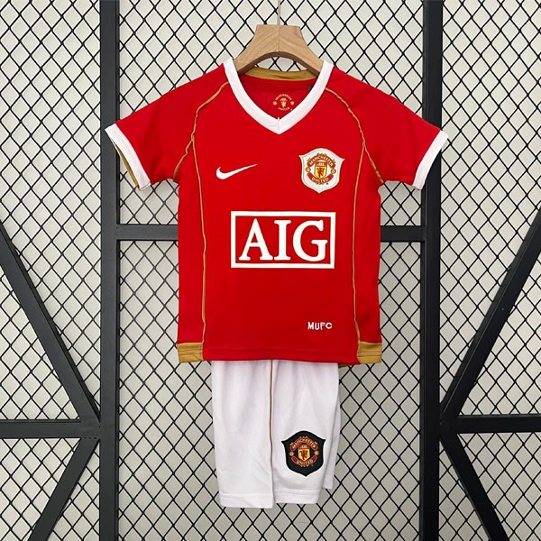 Camiseta Manchester United Primera Retro Niño 2006 2007